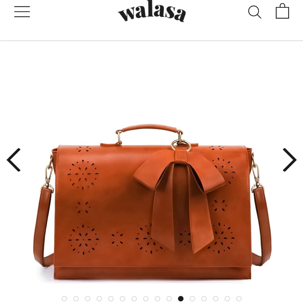 Leather Messenger Bag